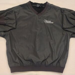 White Bear Charcoal Windbreaker Jacket